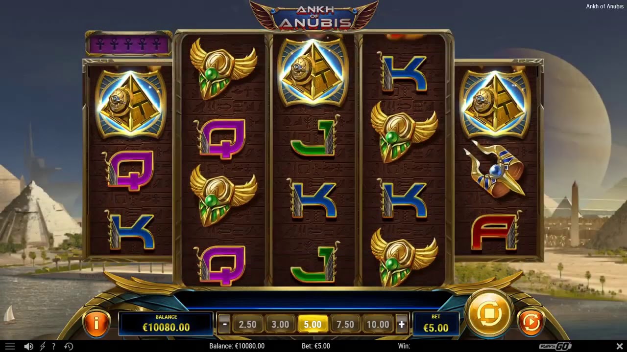 Игровые автоматы «Ankh of Anubis» в казино Спин Сити